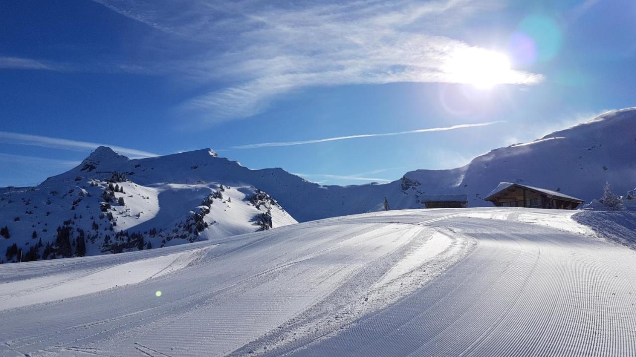 Appartement A La Montagne Champery Bagian luar foto