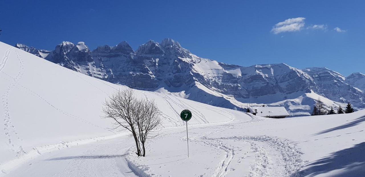 Appartement A La Montagne Champery Bagian luar foto