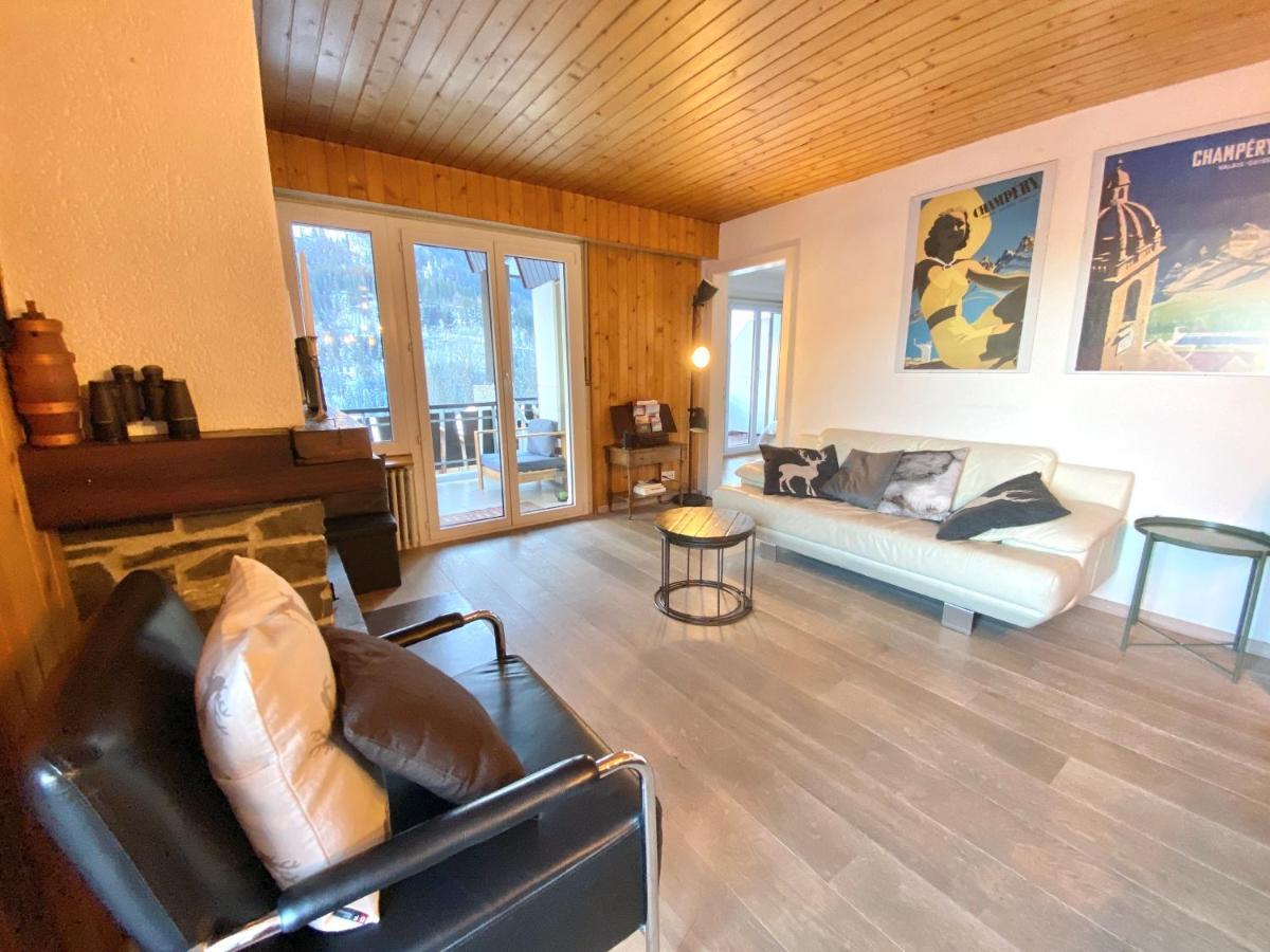 Appartement A La Montagne Champery Bagian luar foto