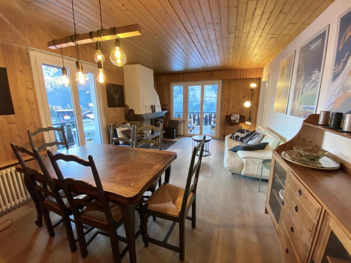 Appartement A La Montagne Champery Bagian luar foto