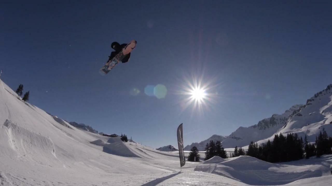 Appartement A La Montagne Champery Bagian luar foto